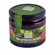 Bio Waldpreiselbeeren Fruchtaufstrich 200 g Brotaufstrich Fruchtig Belts Bio (Dies ist ein SET aus 3 Packungen)